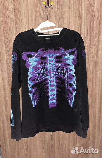 Лонгслив stussy rib cage