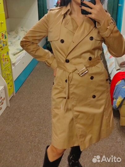 Плащ тренч massimo dutti