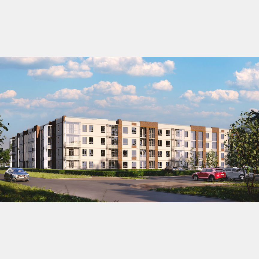 1-к. квартира, 34,7 м², 4/4 эт.