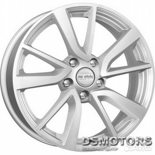 Диски кс699 7.0/17 5x114.3 ET40 d66.1 сильвер