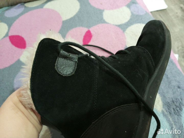 Ботинки демисезонные женские натуральная