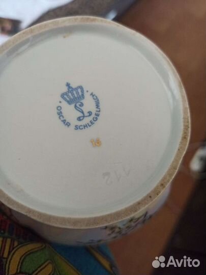 Чайник из сервиза Мадонна Oscar Schlegelmilch