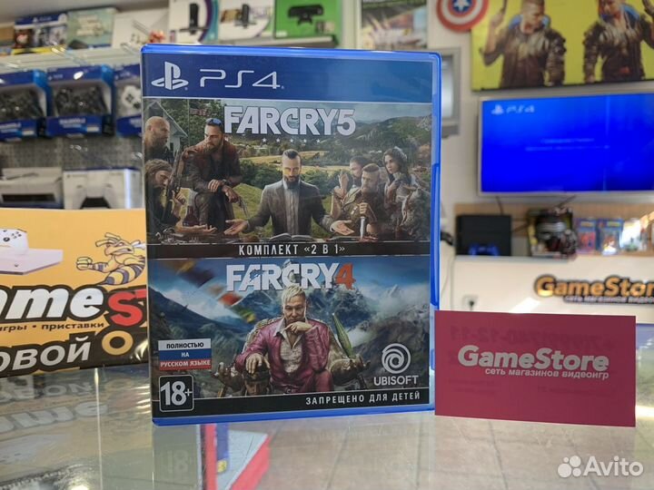 Farcry 5 + Farcry 4 PS4