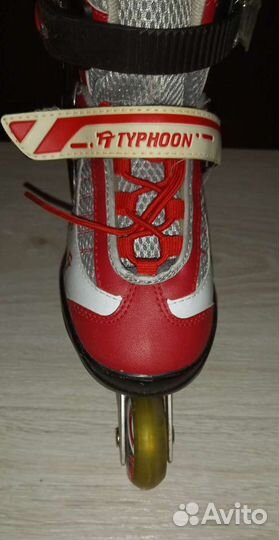 Детские раздвижные ролики, 34-37, Typhoon