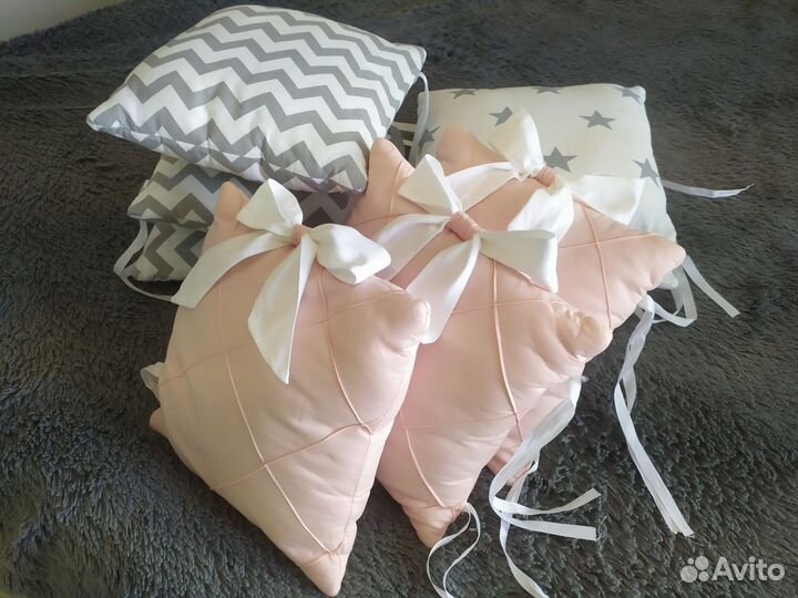 Бортики в детскую кроватку