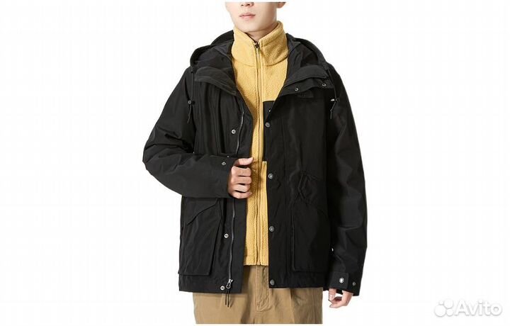 THE north face Windbreaker Jackets Men Black (XXL)(59)