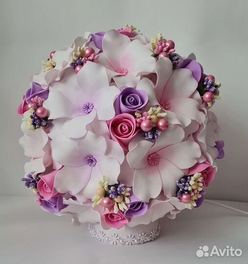 Шарики из цветов