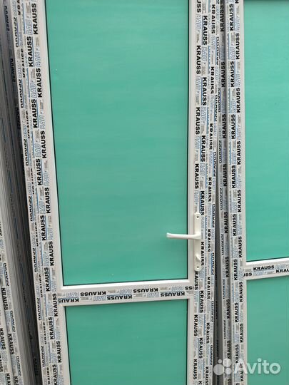 Пластиковые двери глухие Не Бу