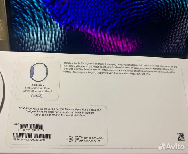 Apple Watch series 7 45 мм