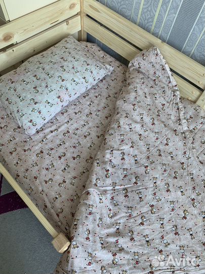 Детское постельное белье бу 140 70