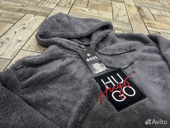 Худи Hugo Boss (серые)