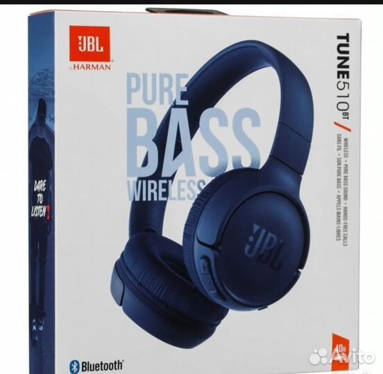 Беспроводные наушники jbl tune 510bt
