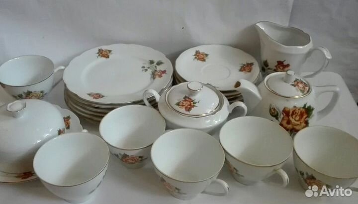 Столовый сервиз Польша Cmielow