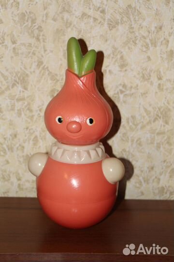 Игрушки Снегурочка и неваляшка Чиполлино СССР