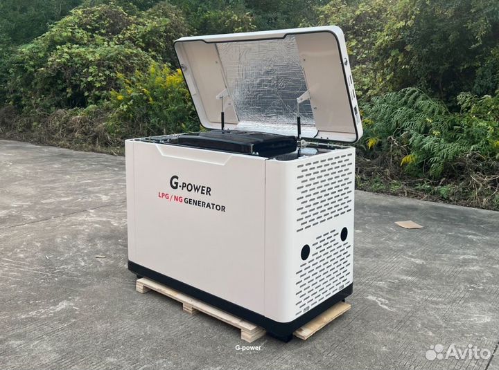 Газовый генератор 15 кВт g-power SL15000SE3