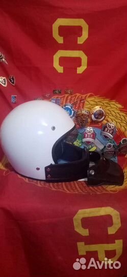 Мотошлем СССР. Рига. Комета-2. 1975 год. Состояние