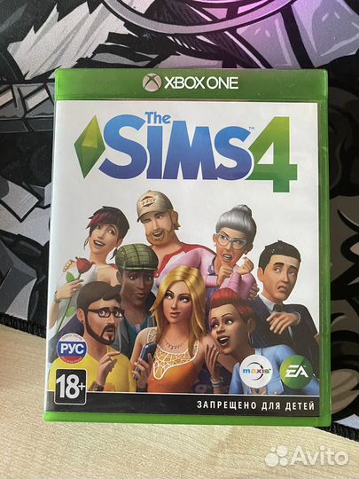 Диск для Xbox one x.Sims 4