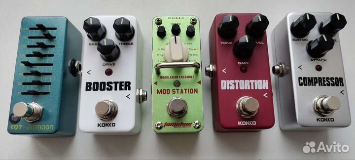 Педали гитарных эффектов, мини