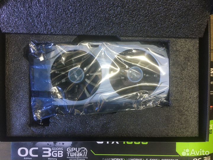 Видеокарта asus geforce GTX dual 1060 OC3 GB