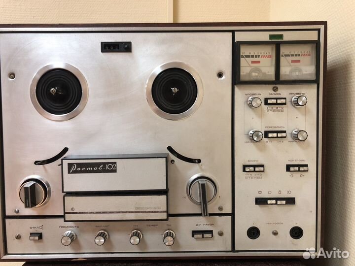 Катушечный магнитофон Ростов 101