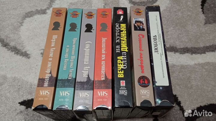 Видеокассеты vhs