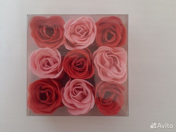 Мыло в виде роз