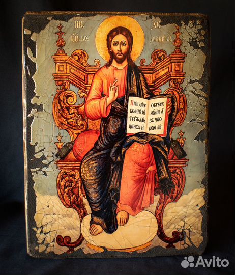 Икона деревянная 