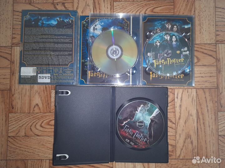 DVD Гарри Поттер 8 DVD, Парк Юрского периода 4 DVD