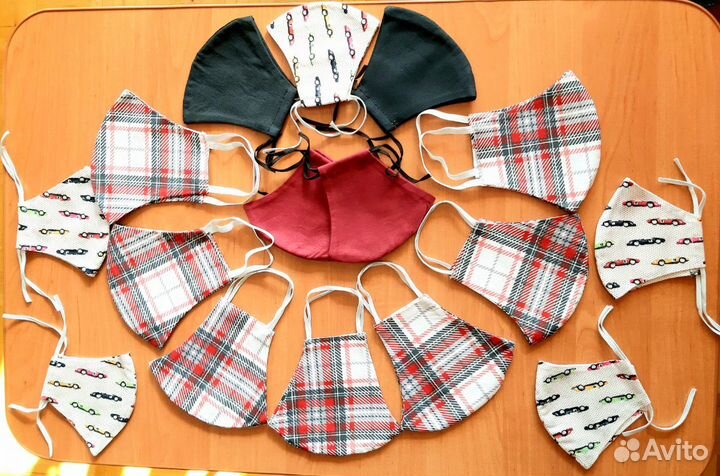 Маски защитные многоразовые