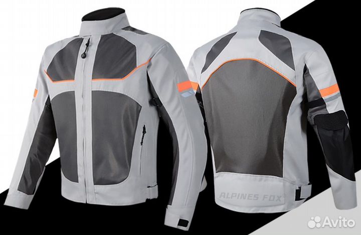 Мотокуртка летняя с защитой