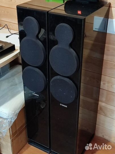 Акустические колонки yamaha и ресивер pioneer