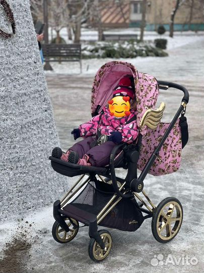 Коляска 2 в 1 Cybex Priam Jeremy Scott