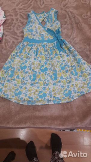 Большой пакет вещей на девочку