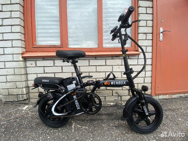 Электровелосипед складной 400W. 2 сиденья. 35км/ч