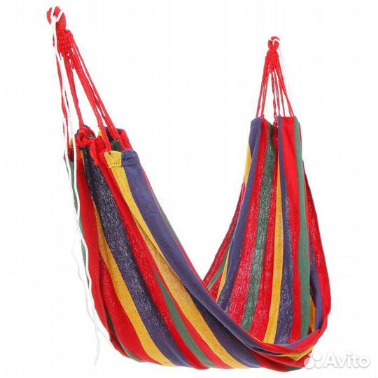 Гамак 200 х 80 см, хлопок, цвета микс