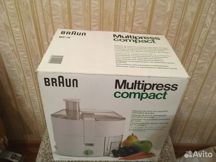 Соковыжималка braun MP75
