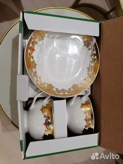 Чайный набор Эстелла 4х предметный