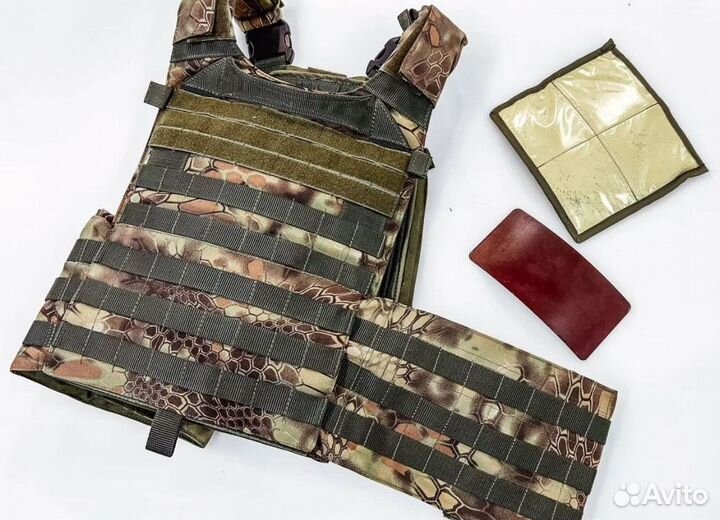 Бронежилет с плитами Гост