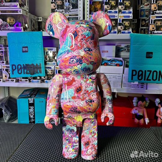 Bearbrick Фигурка Беарбрик 70см медведь 13