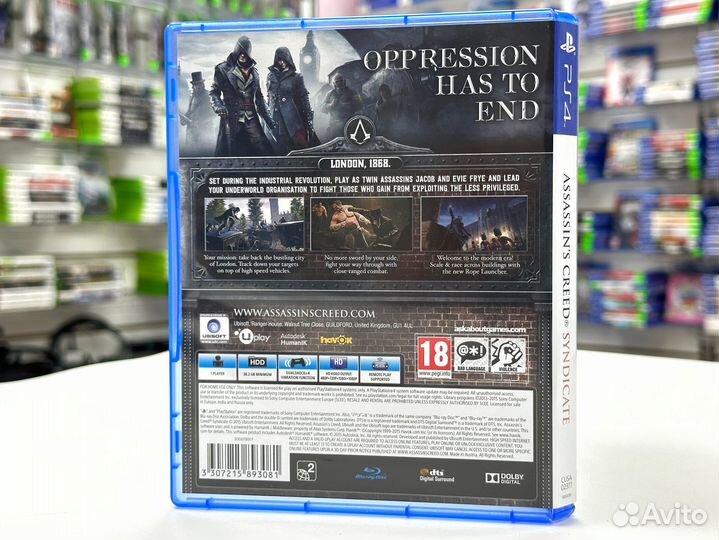 Assassins Creed Syndicate (PS4) Б\У