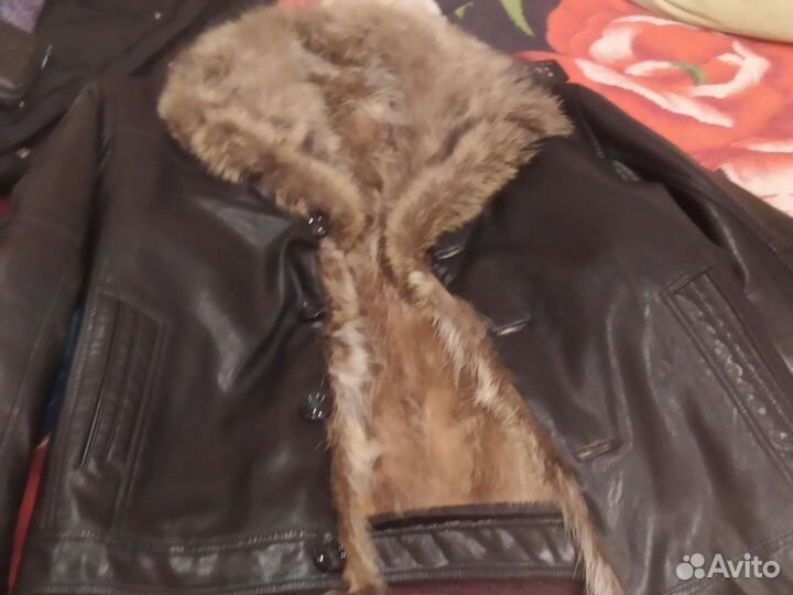 Дубленка мужская
