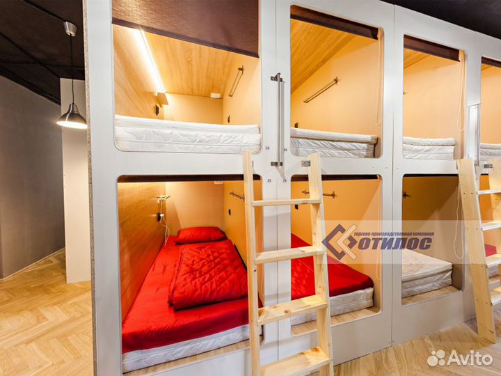 Изготовление капсульных отелей