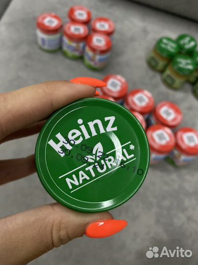 Детское питание, овощные пюре агуша, хайнц