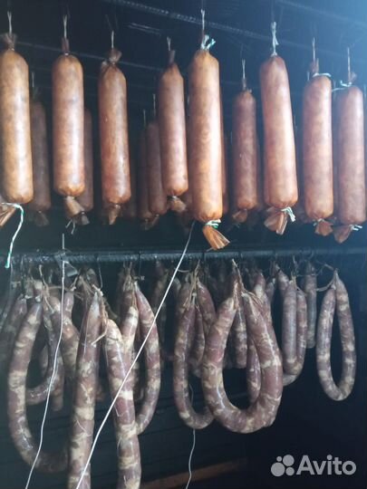 Домашняя колбаса и сервелат