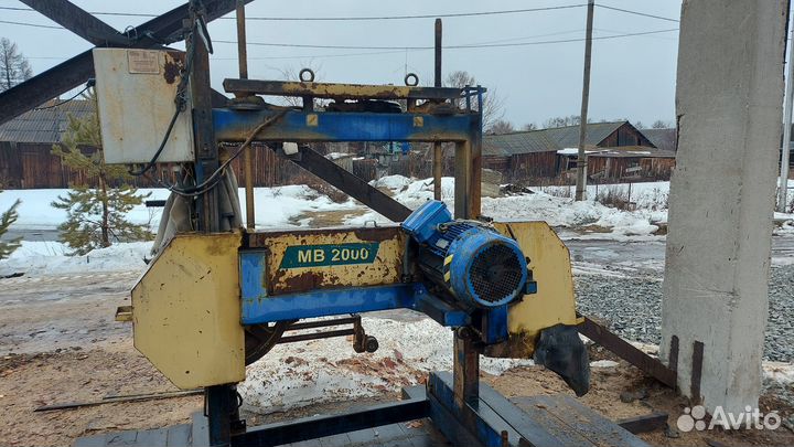 Ленточная пилорама мв 2000