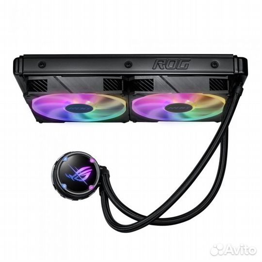 Жидкостная система охлаждеиня ROG strix LC II 280 argb /AIO cooler,sigrid,argb,aura, RTL