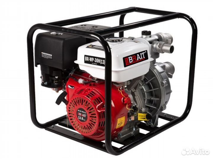 Мотопомпа BR-WP-30H(13) высоконопорная