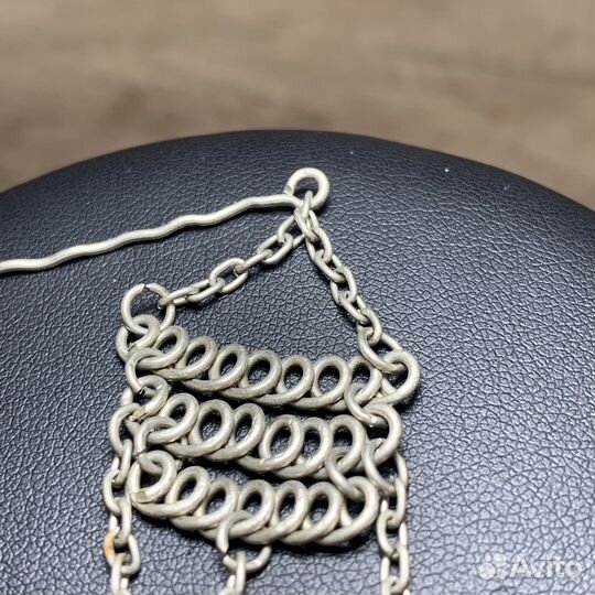 Винтажная Янтарная Брошь Ретро