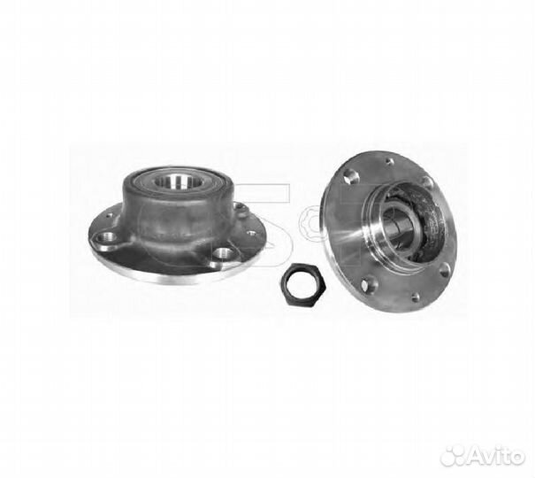 Ступица с подшипником citroen berlingo