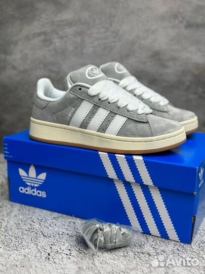 Кроссовки Adidas Campus Grey Gum (36-45)